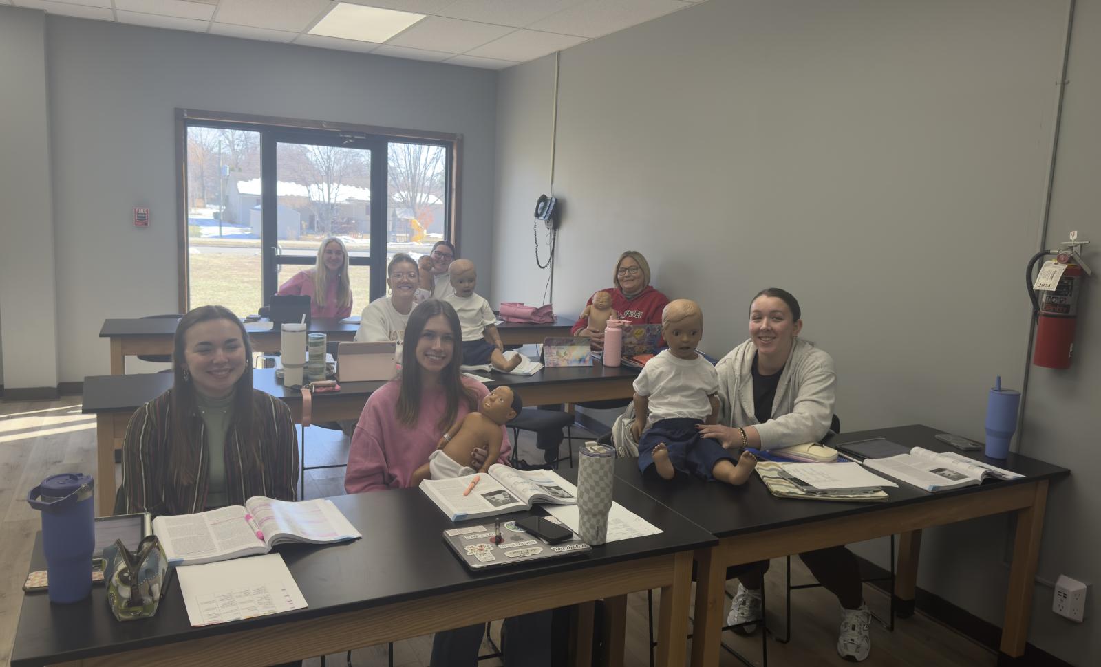 PTA Students learn in 2nd year class