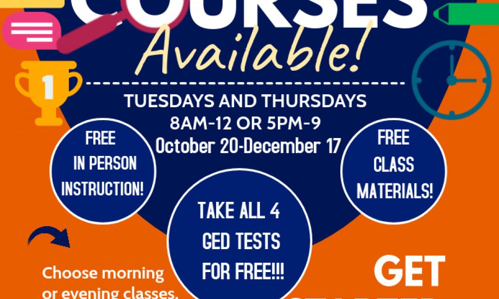 WVC offering free GED courses