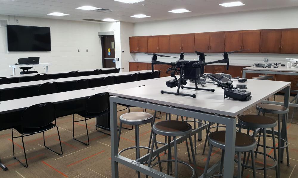 Photo of Unmanned Aerial Technology Classroom