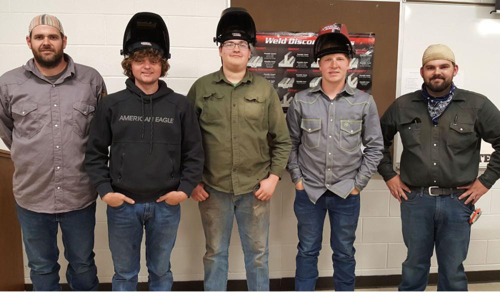 Winners of the OCC Welding Competition