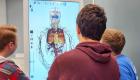 LTC students study anatomy using the Anatomage Table